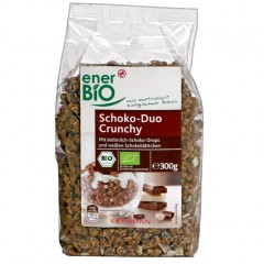 enerBiO Schoko-Duo-Crunchy Knusper Musli 300 г