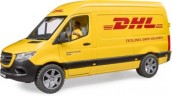 Bruder MB Sprinter DHL mit Fahrer und Zubehor MB Sprinter DHL с водителем и аксессуарами