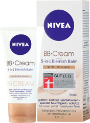NIVEA BB Крем 5 в 1 от среднего до темного, 50 мл