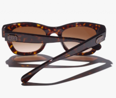 CHANEL QUADRATISCHE SONNENBRILLE, Шанель Солнцезащитные очки квадратной формы