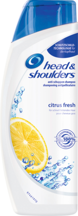 head&shoulders Fresh, Шампунь против Перхоти с Экстратом Цитрусовых Фруктов 300 мл 500 мл