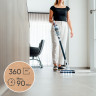 hoogo hoogo Akku-Hand-und Stielstaubsauger S6, 400,00 W, beutellos, extra leise, 90min Laufzeit, selbstreinigend, LED, fur Allergiker  беспроводной ручной пылесос hoogo S6, 400,00 Вт, без мешка, очень тихий, время работы 90 минут, самоочистка, светодиод, 