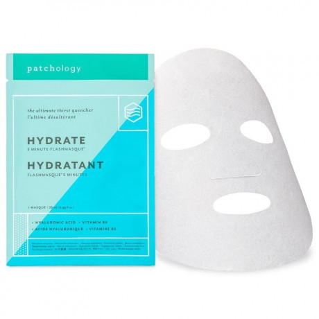 Patchology FlashMasque Hydrate 5 Minutes Sheet Mask FlashMasque Hydrate 5-минутная тканевая маска