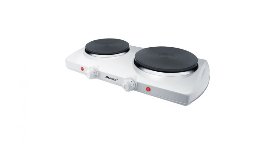 Steba Steba Doppel-Kochfeld KF 150, Kochplatte weiss  weiss Двойная варочная панель Steba KF 150, белая конфорка