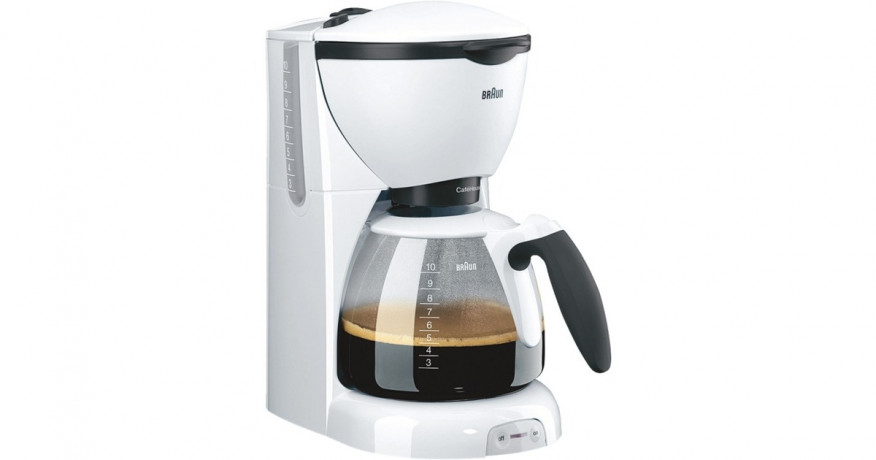 Braun Braun CafeHouse PurAroma KF 520/1, Filtermaschine weiss weiss Braun CafeHouse PurAroma KF 520/1, фильтр-машина белый