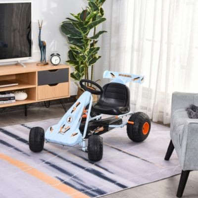HOMCOM Kinder Go-Kart mit Handbremse Детский картинг с ручным тормозом