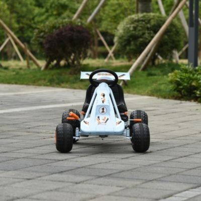 HOMCOM Kinder Go-Kart mit Handbremse Детский картинг с ручным тормозом