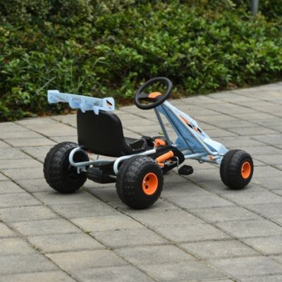 HOMCOM Kinder Go-Kart mit Handbremse Детский картинг с ручным тормозом