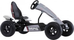 BERG Elektrisch Go-Kart mit XXL-Rahmen Race GTS mit dreigangschaltung Grau ab 6 Jahren Электрический картинг с рамой XXL Race GTS с трехступенчатой ??коробкой передач серый с 6 лет