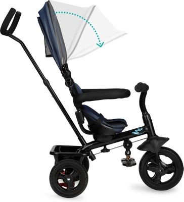 QKids QKIDS Dreirad MILA trycycle navy blue Трехколесный велосипед QKIDS MILA трехколесный велосипед темно-синий