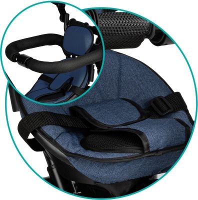 QKids QKIDS Dreirad MILA trycycle navy blue Трехколесный велосипед QKIDS MILA трехколесный велосипед темно-синий