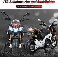 COSTWAY® Motorrad Aprilia mit Musik  Scheinwerfer Мотоцикл Aprilia с музыкальными фарами