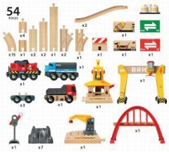 BRIO Frachten Set Deluxe Грузовой комплект Делюкс