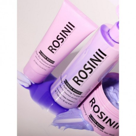 Rosinii Blonde Boost Protecting + Hydrating Purple Shampoo Blonde Boost Защитный + Увлажняющий Фиолетовый Шампунь