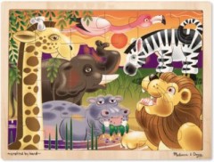 Melissa  Doug Holzpuzzle Деревянный пазл
