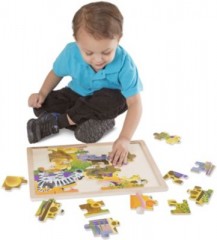 Melissa  Doug Holzpuzzle Деревянный пазл
