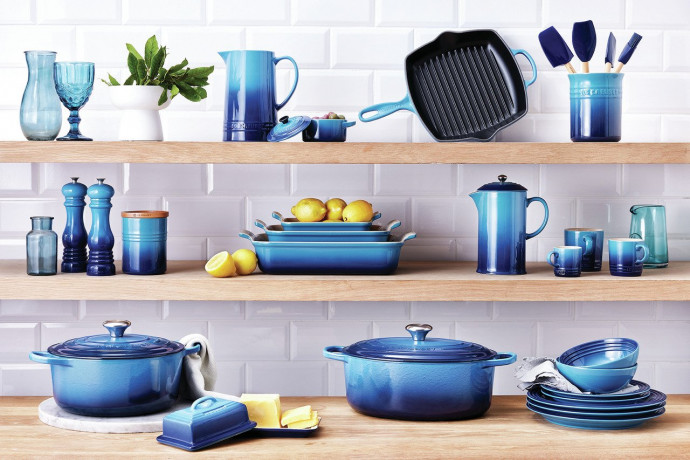Le Creuset LE CREUSET Auflaufform 26cm Azur TRADITION blau LE CREUSET Форма для выпечки 26см Azur TRADITION
