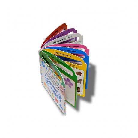 Sauerlander Verlag Glucksfisch: Mein erstes Schreib-und Wegwisch-Buch: Schwungubungen Глюксфиш: Моя первая книга