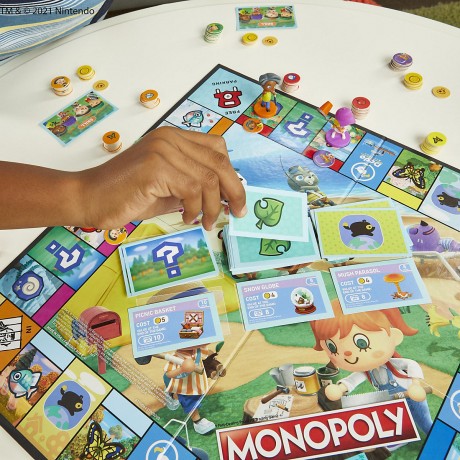 Hasbro MONOPOLY ANIMAL CROSSING МОНОПОЛЬНЫЙ ПЕРЕХОД ЖИВОТНЫХ