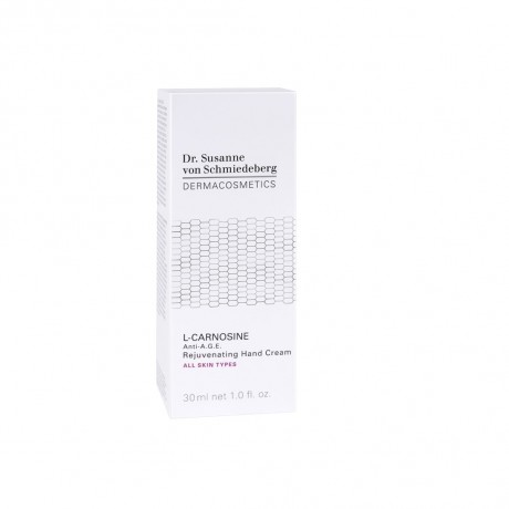 Dr. Susanne von Schmiedeberg L-Carnosine Anti-A.G.E. Rejuvenating Hand Cream  L-карнозин против A.G.E. Омолаживающий крем для рук