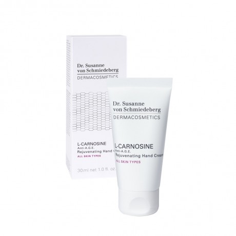 Dr. Susanne von Schmiedeberg L-Carnosine Anti-A.G.E. Rejuvenating Hand Cream  L-карнозин против A.G.E. Омолаживающий крем для рук