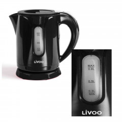 LIVOO LIVOO Wasserkocher LIVOO Mini-Wasserkocher 0,8 Liter 1100 Watt Fullstandsanzeige DOD114N  Чайник LIVOO Мини-чайник LIVOO 0,8 литра 1100 Вт с индикатором уровня DOD114N
