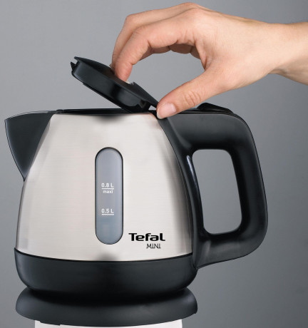 Tefal Tefal Wasserkocher BI8125, 0,8 l, 2200 W, Kabellos, 360° Sockel, Trockengeh- / Uberhitzungsschutz  Чайник Tefal BI8125, 0,8 л, 2200 Вт, беспроводной, подставка 360°, защита от выкипания/перегрева
