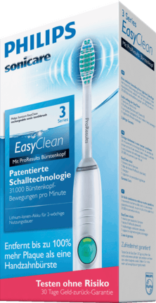 Philips Sonicare Akku-ZB EasyClean HX6511/22, Филипс Соникеа 3-я серия, Зубная щётка на батарейках, 1 шт.
