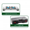 BRUNNER BRUNNER Gaskocher Gaskocher Devil Double Campingkocher, 2-flammig Kochfeld 30mBar 2 x 2,2KW Газовая плита BRUNNER газовая плита Devil Двойная походная плита, варочная панель с 2 конфорками, 30 мбар, 2 x 2,2 кВт