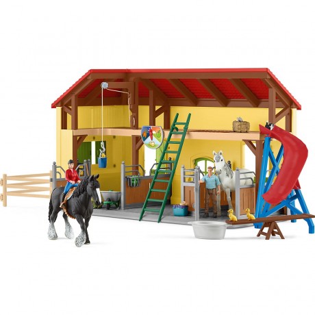 Schleich Schleich Farm World 42485 Pferdestall Конюшня Schleich Farm World 42485