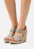 Tommy Hilfiger HIGH WEDGE  Wedge sandals woodridge HIGH WEDGE Сандалии на танкетке Вудридж