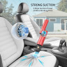 Evermotor Evermotor Akku-Handstaubsauger Autostaubsauger 270° Drehwinkel, Waschbarer Filter, beutellos Blau Беспроводной ручной пылесос Evermotor, автомобильный пылесос, угол поворота 270°, моющийся фильтр, без мешка