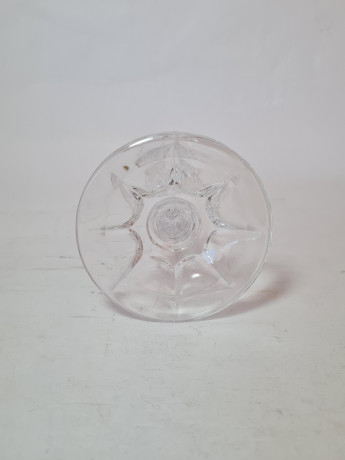 Подсвечник винтажный хрустальный Nachtmann Bleikristall, 22 x 9,5 см, Германия, 1960-70гг.