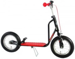 Volare Roller 12 Zoll Schwarz Rot Скутер 12 дюймов Черный Красный