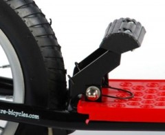Volare Roller 12 Zoll Schwarz Rot Скутер 12 дюймов Черный Красный