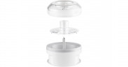 Unold Unold ESGE Zauberstab Prozessor, Aufsatz weiss/transparent  weiss/transparent Процессор-волшебная палочка Unold ESGE, белая/прозрачная насадка