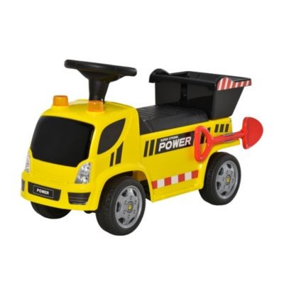 HOMCOM Kinder Rutscherauto mit Musik Детская машина для катания с музыкой