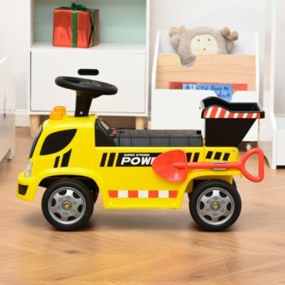 HOMCOM Kinder Rutscherauto mit Musik Детская машина для катания с музыкой