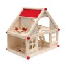eyepower Puppenhaus aus Holz Koala mit 4 Figuren und Mobel Кукольный домик из дерева Коала с 4 фигурками и мебелью