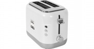 Kenwood Kenwood kMix Toaster TCX751WH weiss/silber, 900 Watt, fur 2 Scheiben Toast  weiss/silber Тостер Kenwood kMix TCX751WH белый/серебристый, 900 Вт, на 2 ломтика тостов