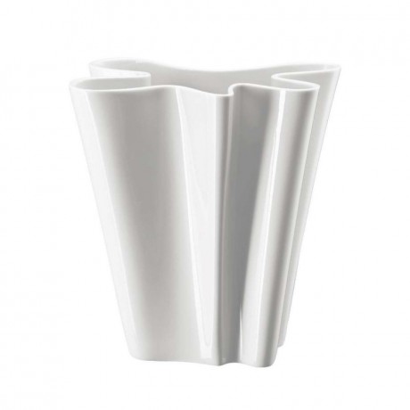 Rosenthal studio-line Rosenthal studio-line Flux Vase weiss h: 26 cm Ваза Rosenthal studio-line Flux белая, высота: 26 см