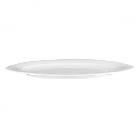 Seltmann Weiden Seltmann Weiden Trio Weiss Servierplatte oval 30,5x24 cm Seltmann Weiden Trio Белая сервировочная тарелка овальная 30,5x24 см
