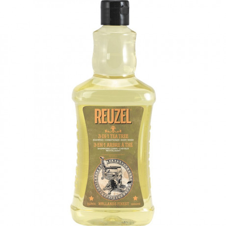 Reuzel 3-in-1 Tea Tree Shampoo  Шампунь с чайным деревом 3-в-1