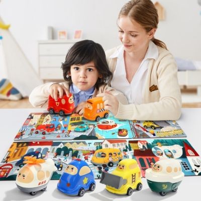 TOPBRIGHT Holzpuzzle Polizei mit Fahrzeug zum Aufbewahren Деревянный пазл для хранения полицейской машины