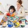 TOPBRIGHT Holzpuzzle Polizei mit Fahrzeug zum Aufbewahren Деревянный пазл для хранения полицейской машины