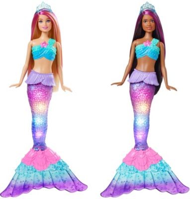 Mattel Barbie  Brooklyn Zauberlicht Meerjungfrau Puppe (leuchtet) Кукла Barbie Brooklyn Magic Light Mermaid (Lights Up)