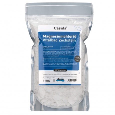 Casida MAGNESIUMCHLORID Vitalbad Zechstein  ХЛОРИД МАГНИЯ Vitalbad Zechstein