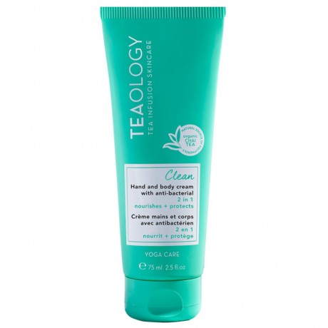 Teaology Yoga Care Clean Hand And Body Cream With Anti-Bacterial  Yoga Care Чистый крем для рук и тела с антибактериальным эффектом