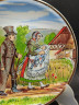 Тарелка декоративная винтажная Bauscher Weiden Bavaria "Деревня в Крконоше", фарфор, 19 см, Германия, 1981 год.