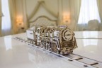 UGEARS Modellbausatz: Lokomotive + Tender Комплект модели: Локомотив + Тендер